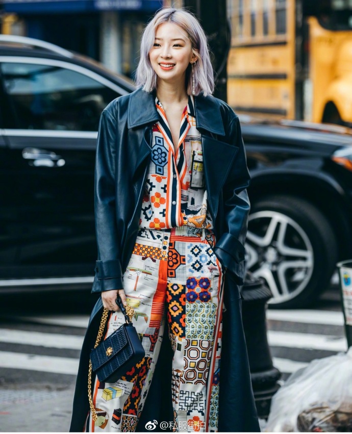 韩国美女模特Irene Kim艾琳&middot;金首尔时装周私服街拍 8