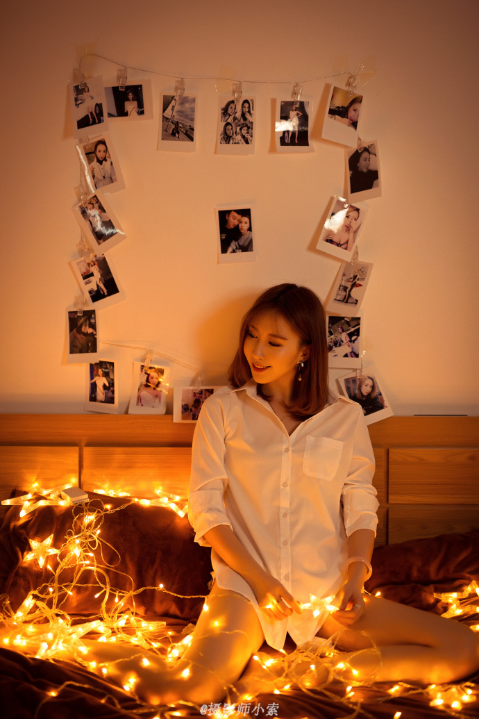 东北美女模特爱冰大人白衬衫唯美诱惑图片