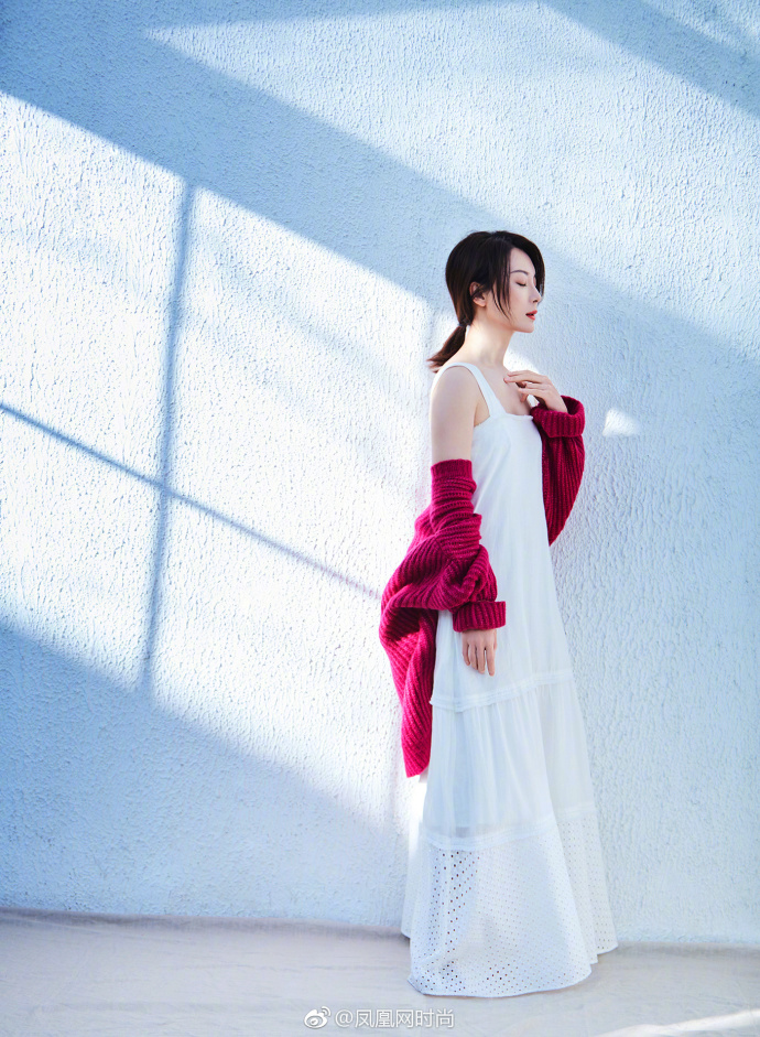 知性美女明星陈数早春混搭风尚时尚写真 2
