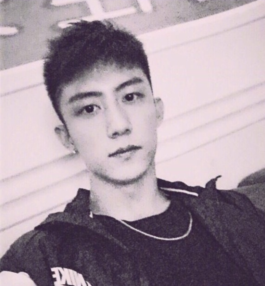 东北男明星小鲜肉帅哥黄景瑜自拍照帅气图片 16