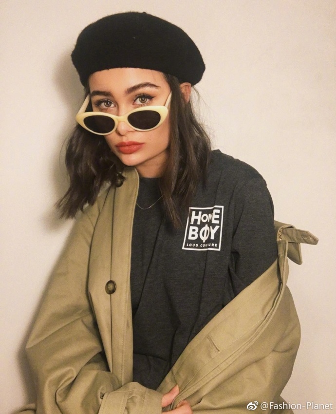 欧美时尚博主美女Sophie Marie文艺优雅与时髦俏皮 5