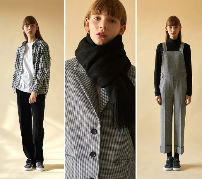 简单清爽的色系穿衣搭配look 3