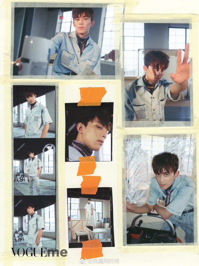 小鲜肉男明星演员吴磊VogueMe杂志时尚封面大片 8