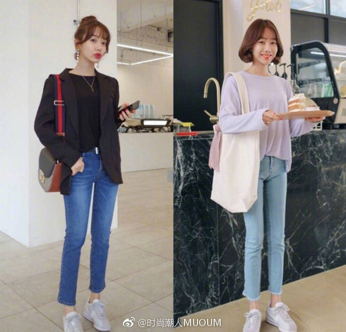 春季超减龄少女feel穿搭look