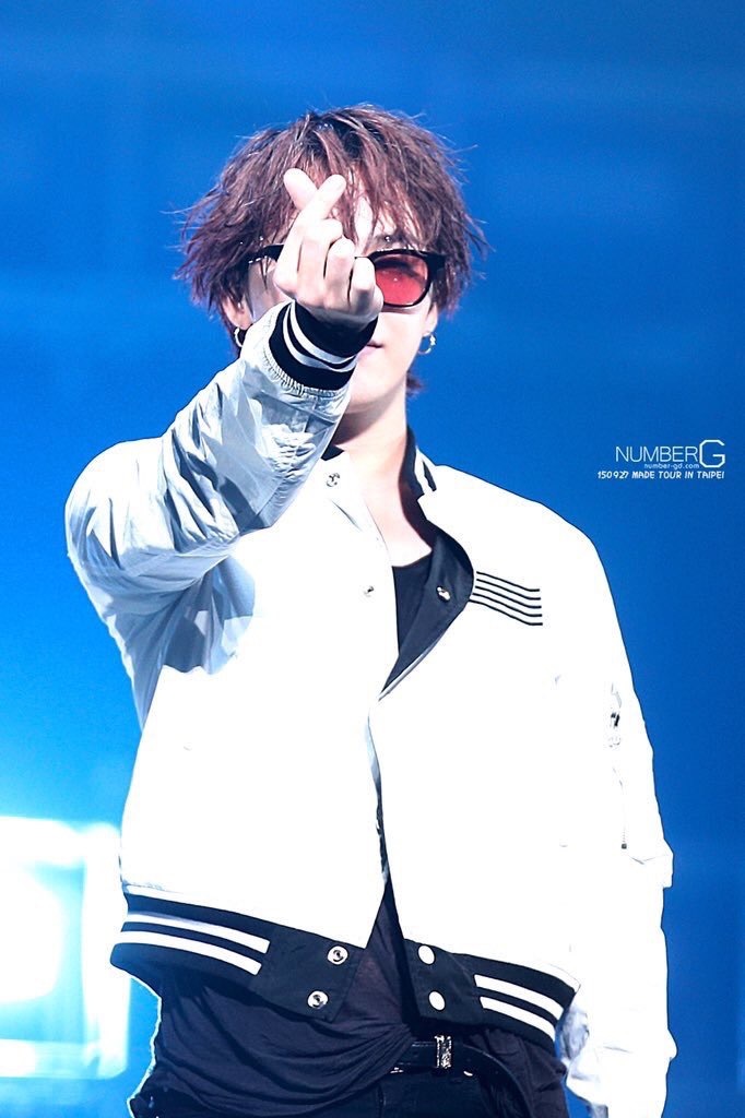 韩国男明星帅哥权志龙GD舞台笔芯饭拍高清萌图 3