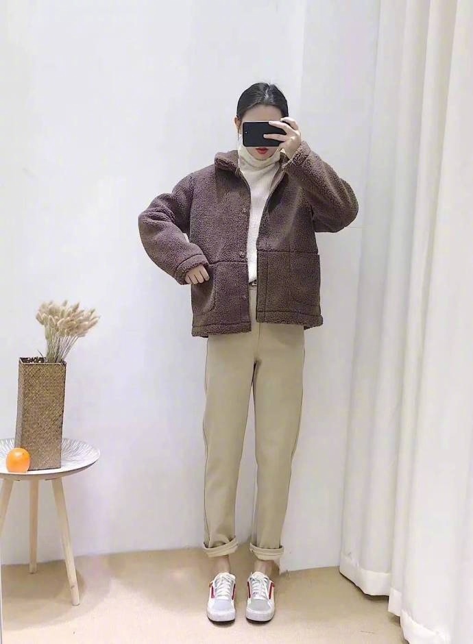 清新可爱少女内搭穿衣搭配参考look 4
