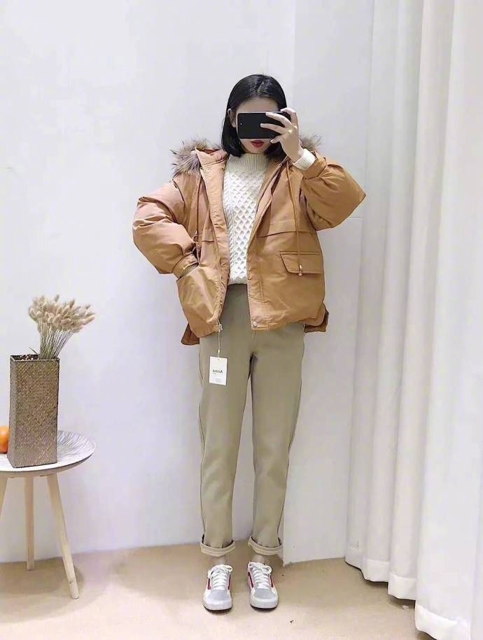 清新可爱少女内搭穿衣搭配参考look 8
