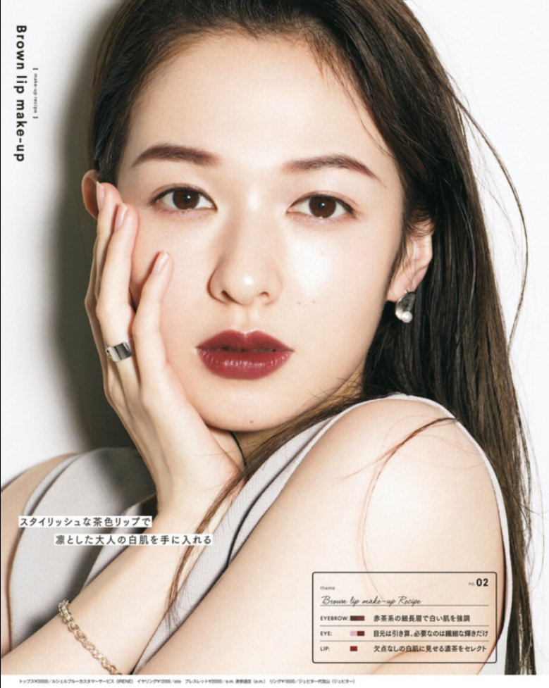 日本美女明星森绘梨佳妆容合集 42