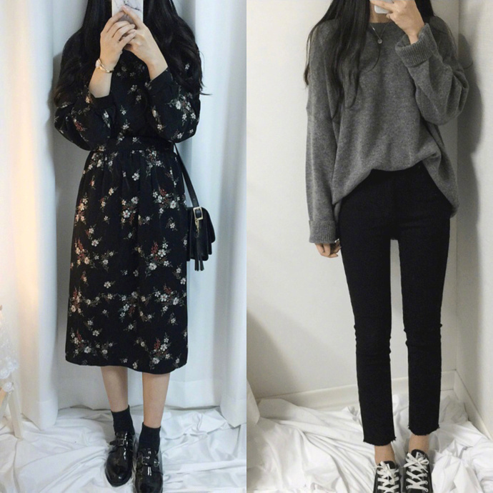 甜美少女感穿衣搭配look示范 5