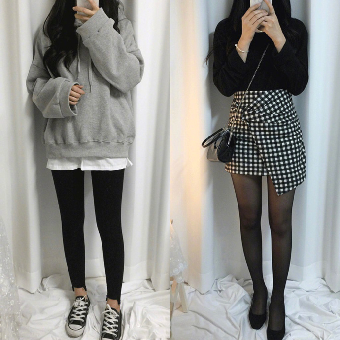甜美少女感穿衣搭配look示范 7