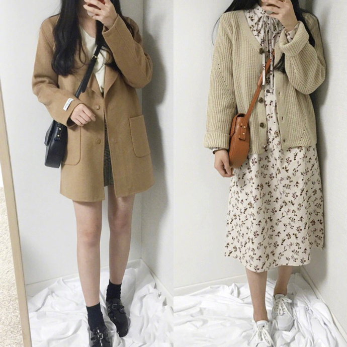 甜美少女感穿衣搭配look示范 9