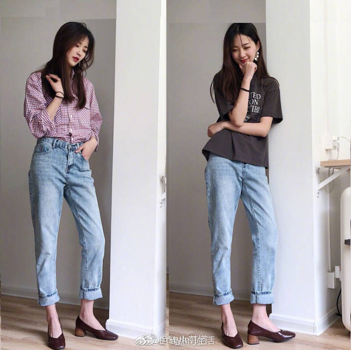 春夏简约大气韩风搭配look
