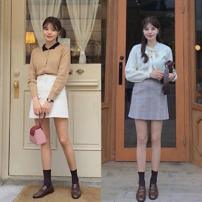 18套早春甜美轻熟风搭配参考look 9