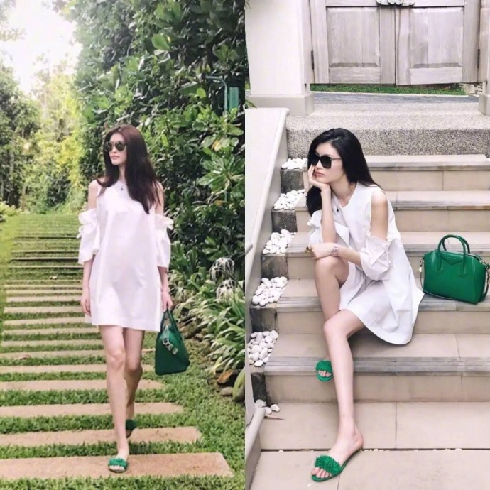 国际超模美女明星何穗为你示范旅行照的正确晒 3