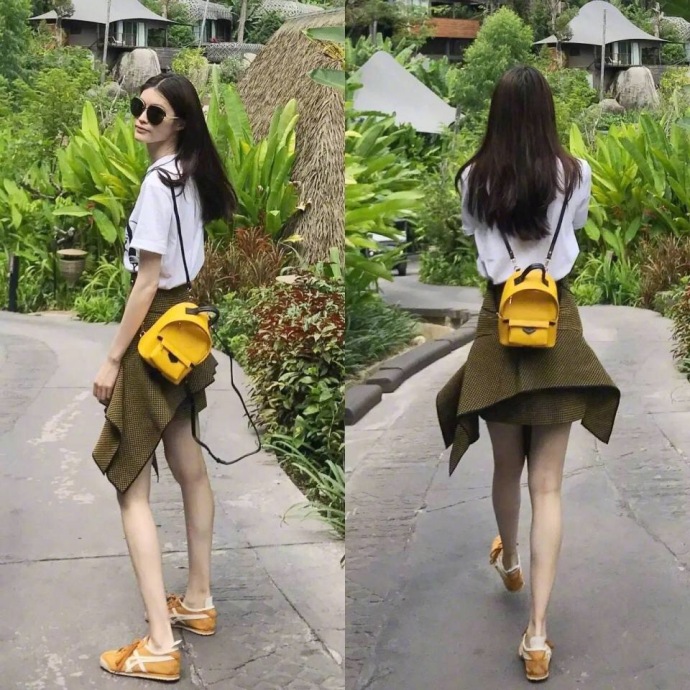 国际超模美女明星何穗为你示范旅行照的正确晒 6