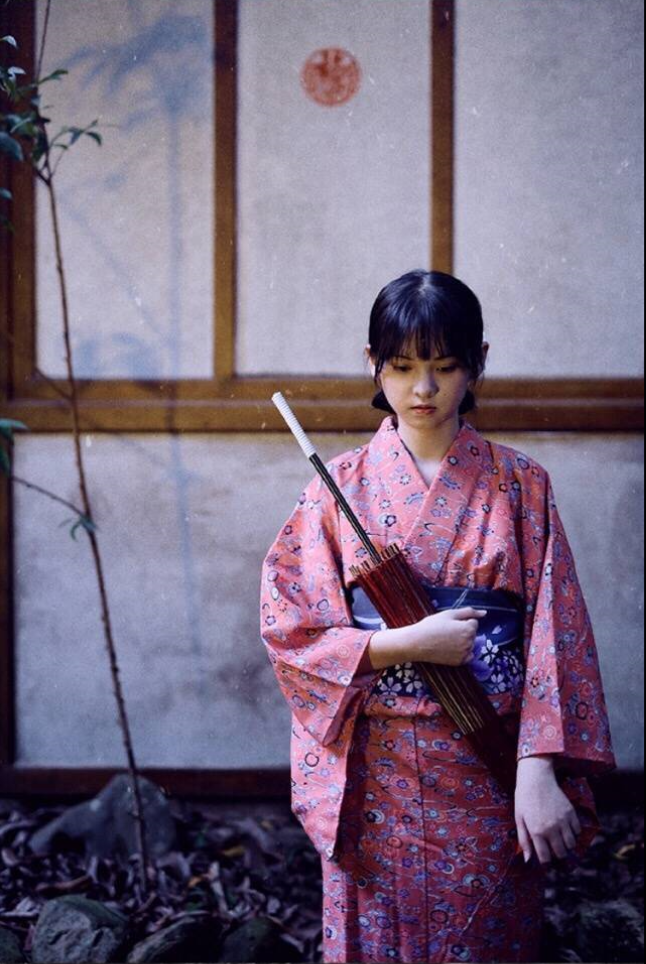可爱美女日系和服唯美写真 5
