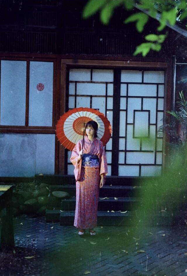 可爱美女日系和服唯美写真 15