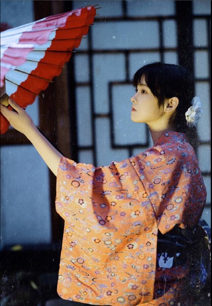可爱美女日系和服唯美写真 19