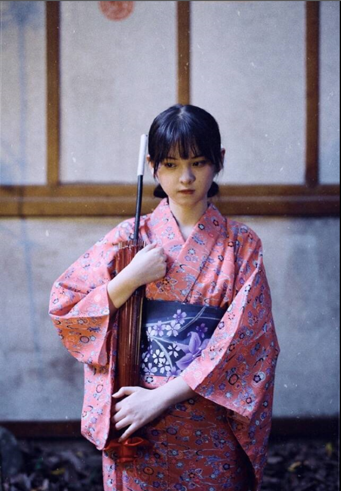 可爱美女日系和服唯美写真 20