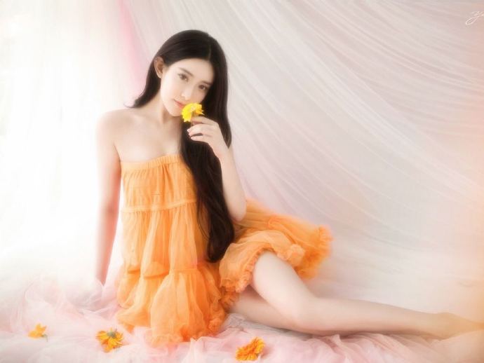 清纯美女孟子义唯美写真 5