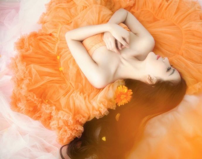 清纯美女孟子义唯美写真 8