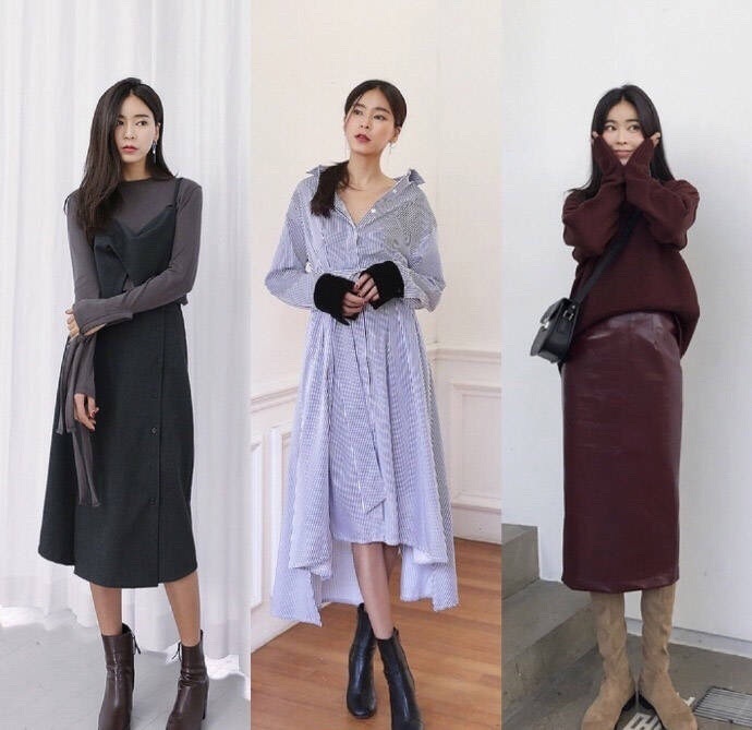 大长腿美女气质穿搭图片美呆了