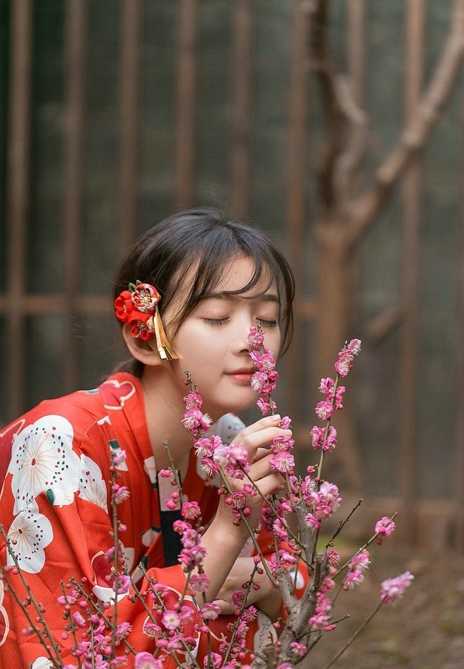 清纯美女樱桃小嘴配日本和服清纯写真 2