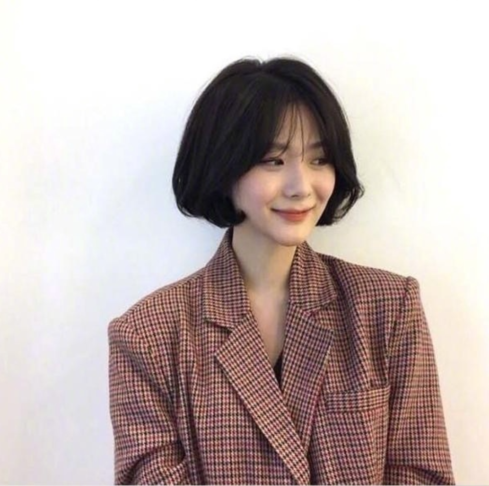 黑色系发型参考送给不爱染发的小仙女 17