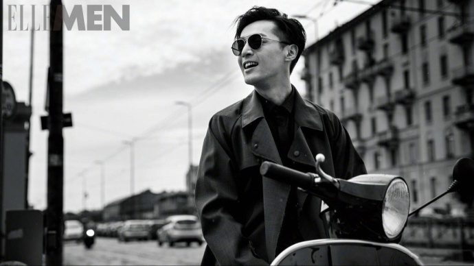 上海男演员胡歌少年胡歌与大叔胡歌《ELLE MEN》时 7