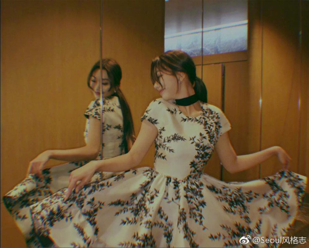 韩国美女模特李圣经私服穿搭图片 2