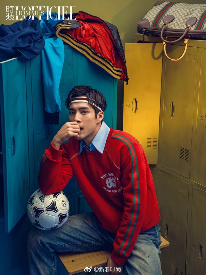 东北男明星帅哥韩东君ElvisHan登时装男士杂志四月 7