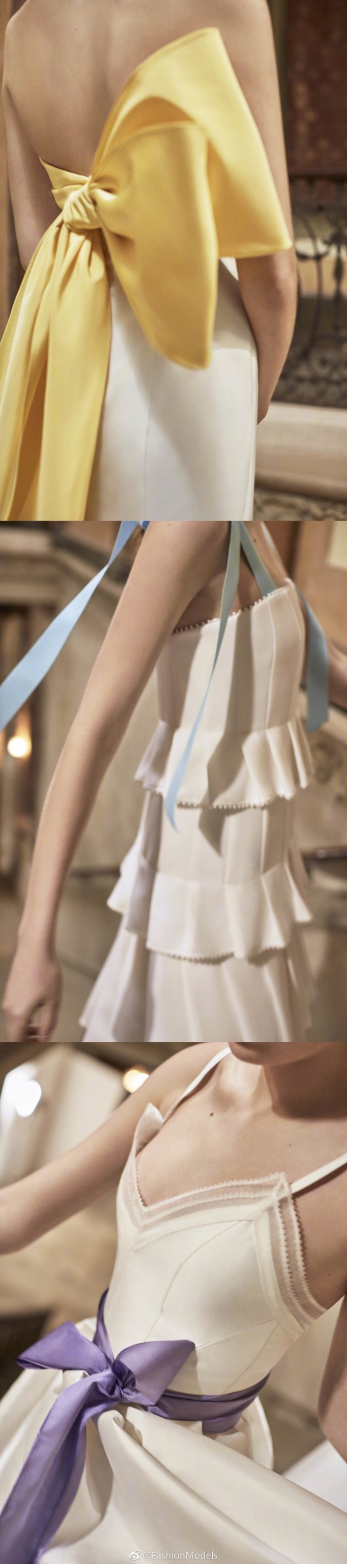 Carolina Herrera Bridal Spring 2019俯视你的嫁衣图片 8