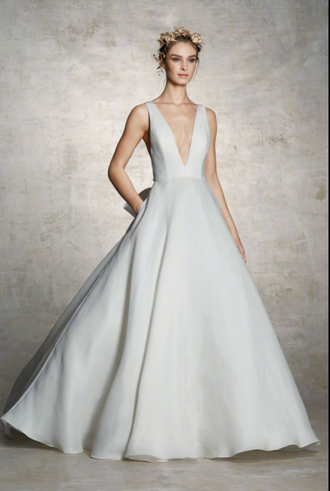 Marchesa Bridal Spring 2019婚纱礼服轻盈梦幻图片 9