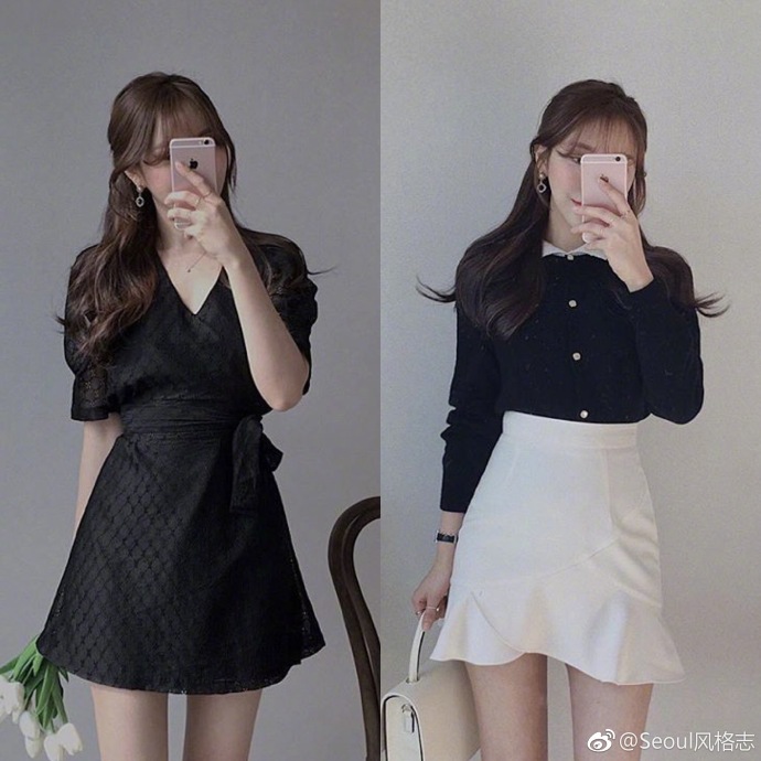 小性感半身裙穿搭参考 2
