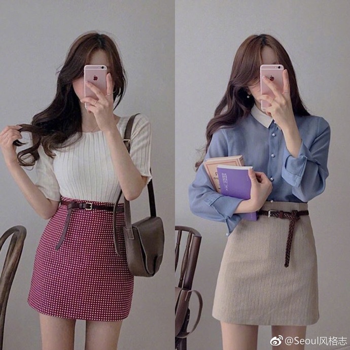 小性感半身裙穿搭参考 4