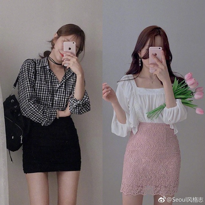小性感半身裙穿搭参考 5