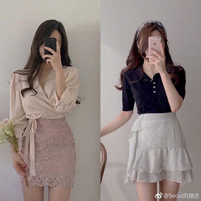 小性感半身裙穿搭参考 7