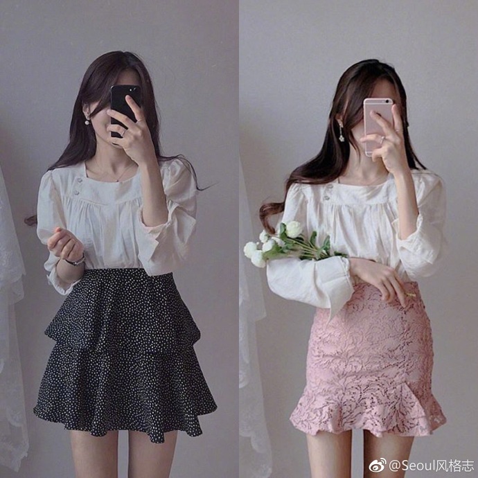 小性感半身裙穿搭参考 9