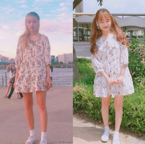 轻甜粉嫩少女系服装搭配参考