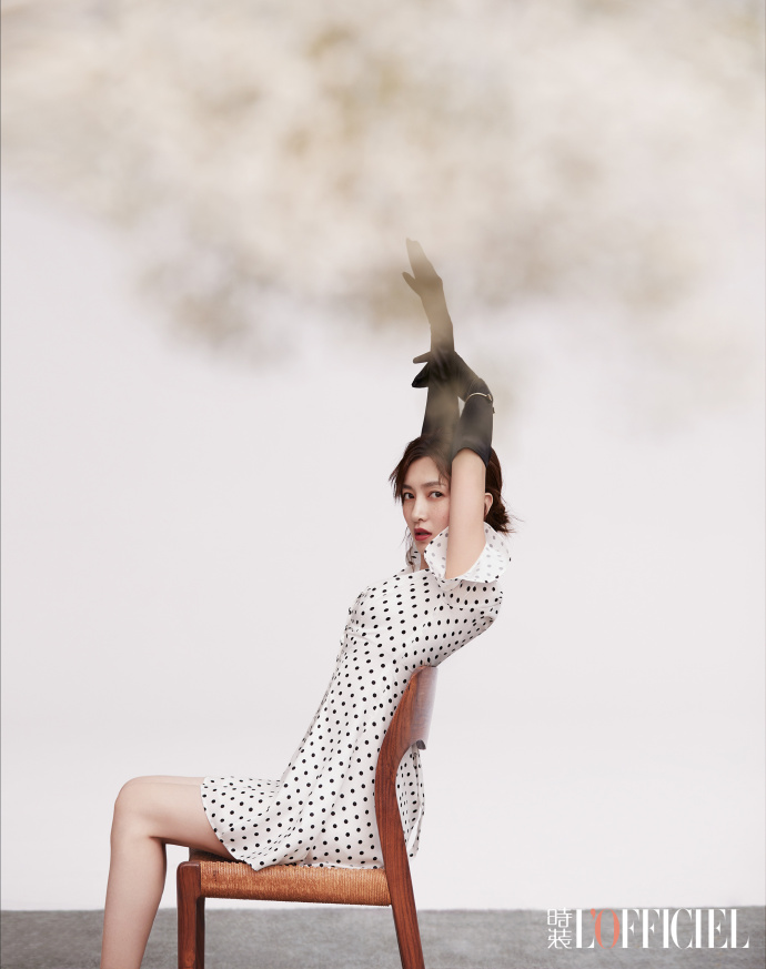 上海美女明星江疏影《时装LOFFICIEL杂志》五月刊 4