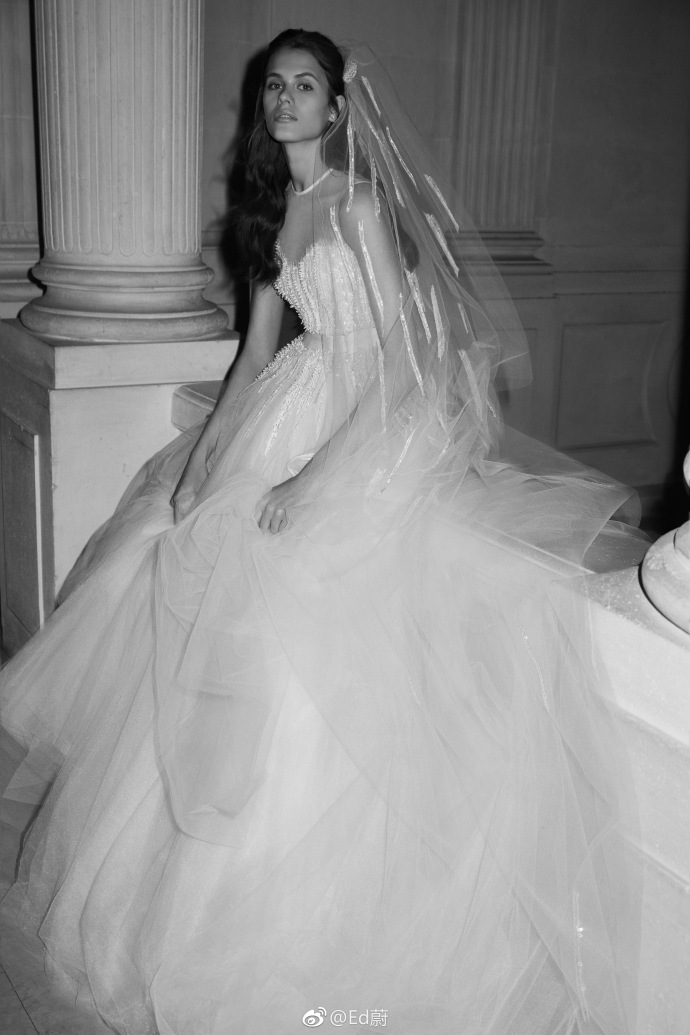 Elie Saab 2019春夏高级婚纱礼服系列仙女裙图片