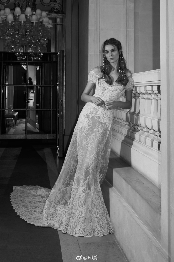 Elie Saab 2019春夏高级婚纱礼服系列仙女裙图片 6