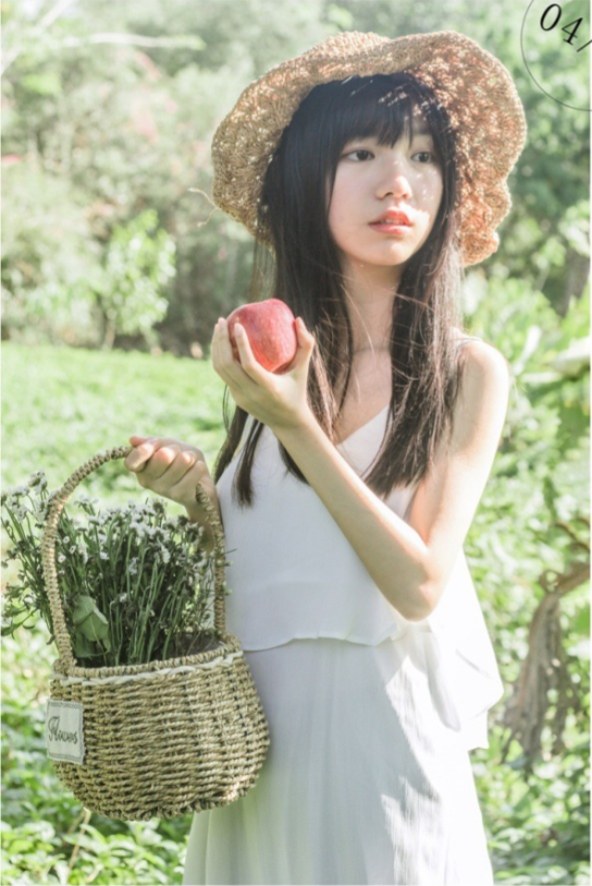 清纯美女唐洁菇田园唯美写真 5