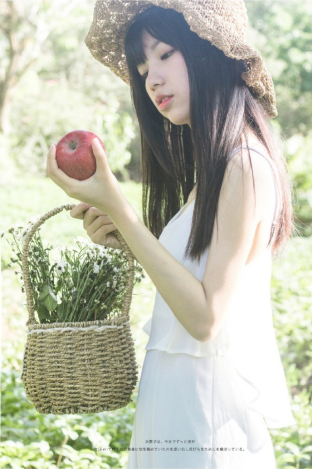 清纯美女唐洁菇田园唯美写真 17