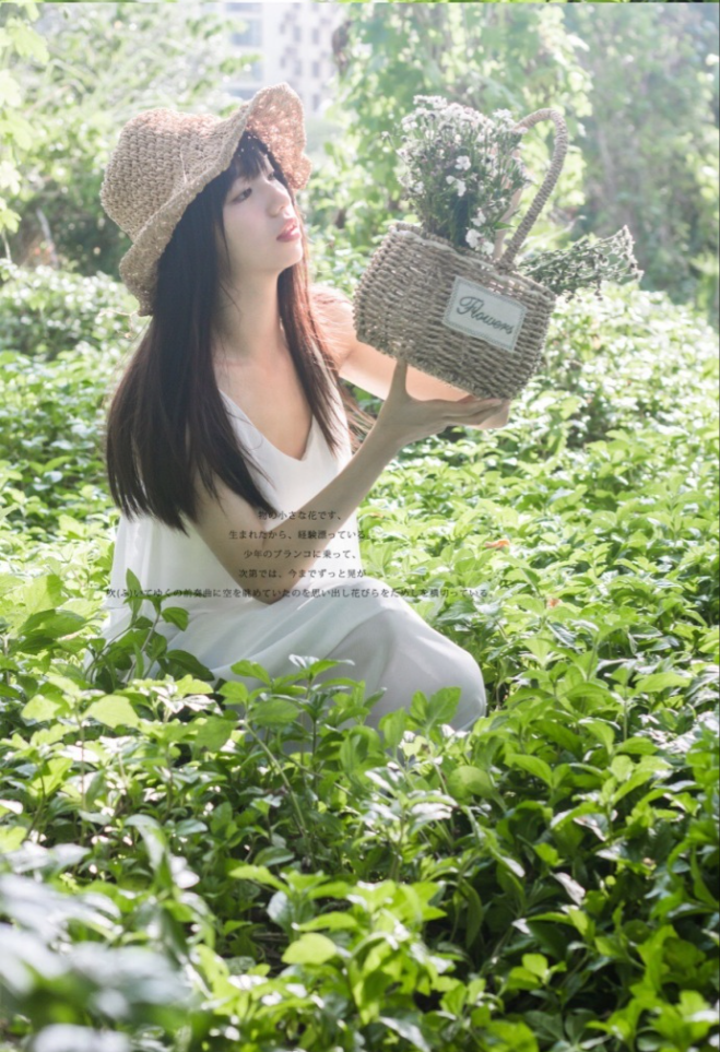 清纯美女唐洁菇田园唯美写真 27