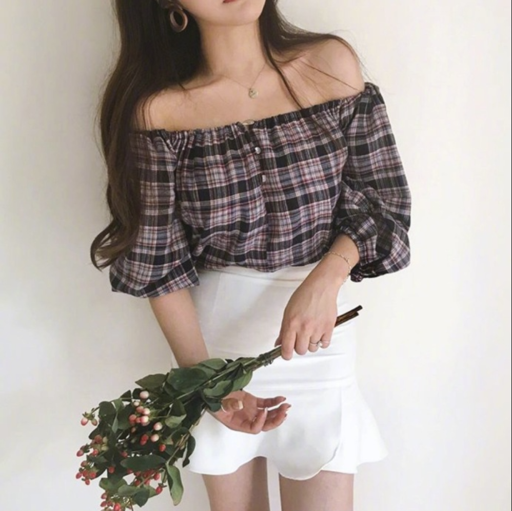 清纯美女的小性感风裙装穿衣搭配参考 11