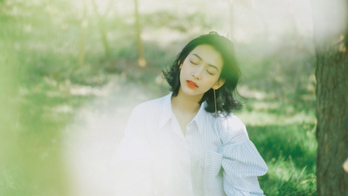 美女主持人温雅春日唯美樱花写真曝光 2