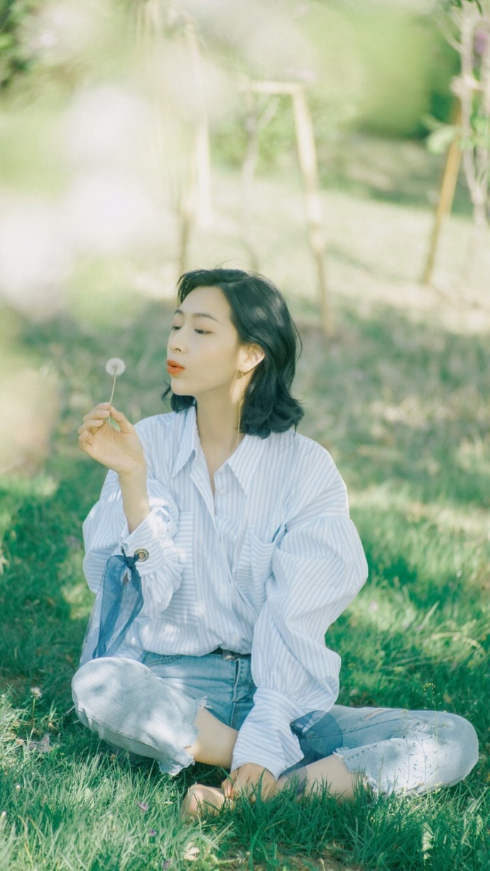美女主持人温雅春日唯美樱花写真曝光 3