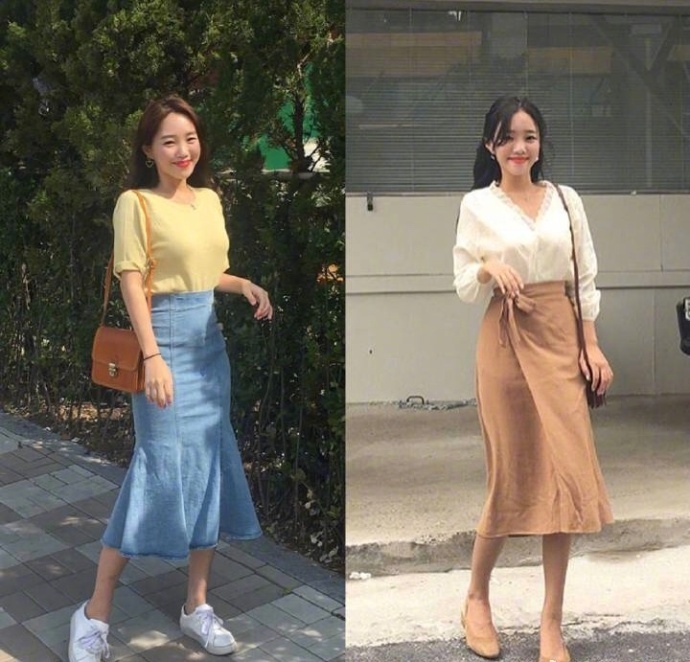 甜美淑女感减龄穿搭参考 8