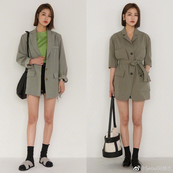 可酷可甜短发女生的穿衣搭配DailyLook 2